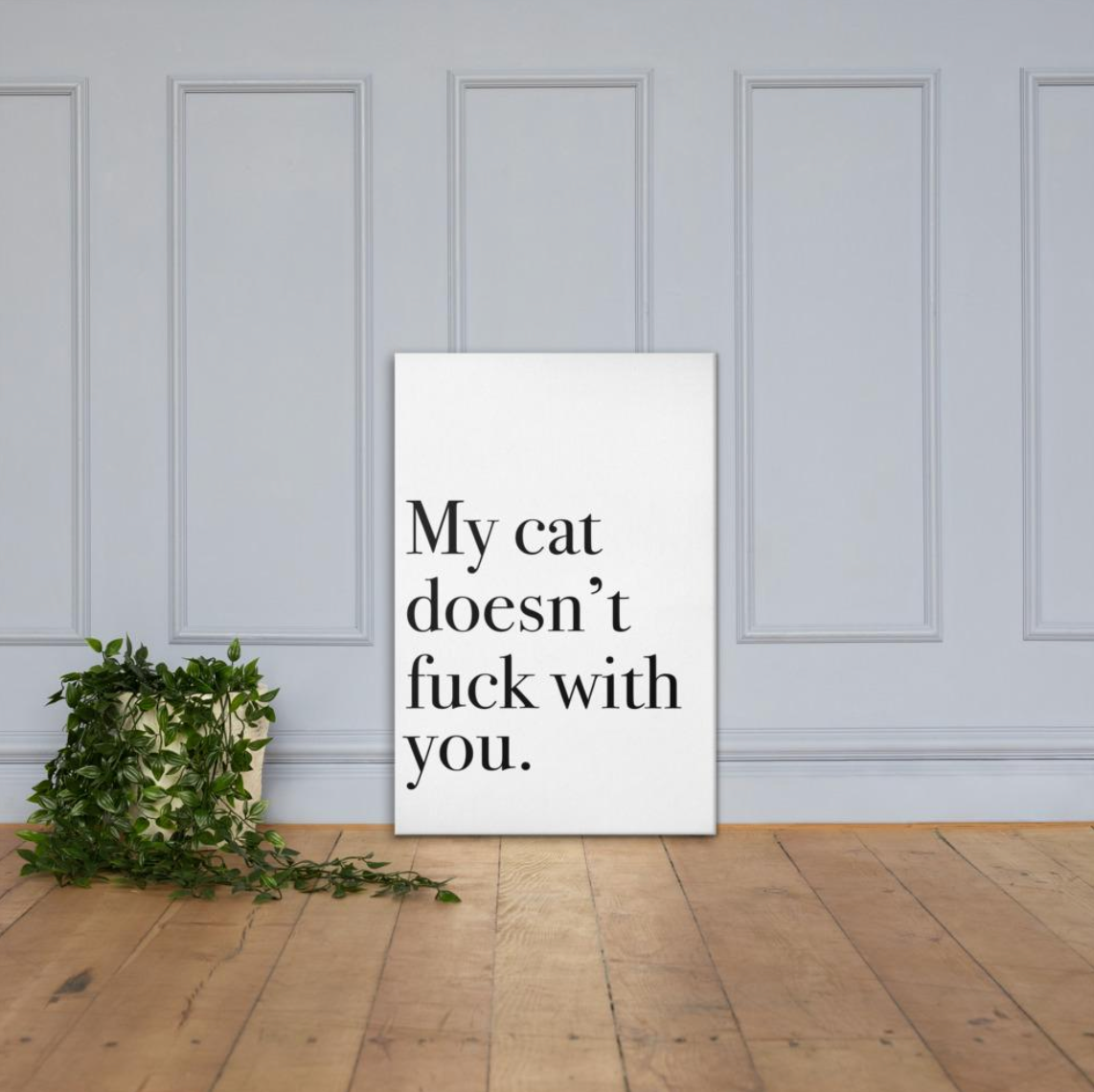 My Cat Canvas